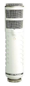 Rode Podcaster Mic in white
